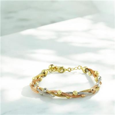 14 Ayar Altın Dorika Bileklik  -  0203048