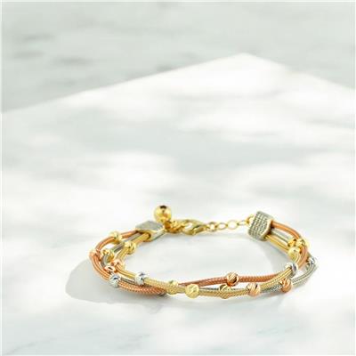 14 Ayar Altın Dorika Bileklik  -  0203051