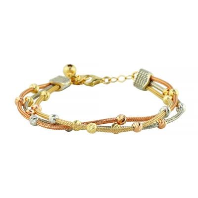 14 Ayar Altın Dorika Bileklik  -  0203051