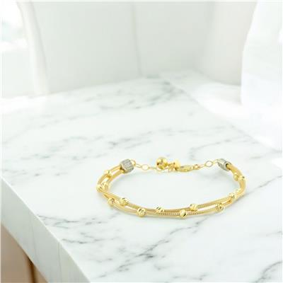 14 Ayar Altın Dorika Bileklik  -  0205180