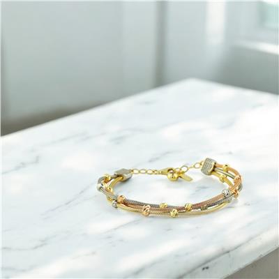 14 Ayar Altın Dorika Bileklik  -  F004582