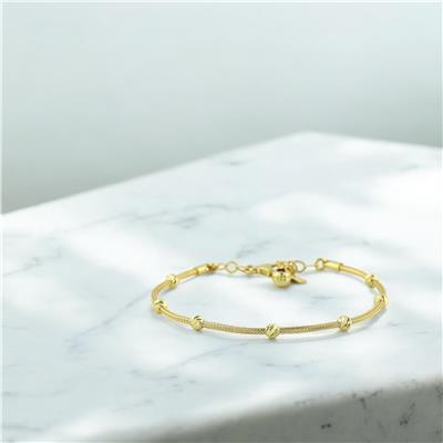 14 Ayar Altın Dorika Bileklik  -  F004583