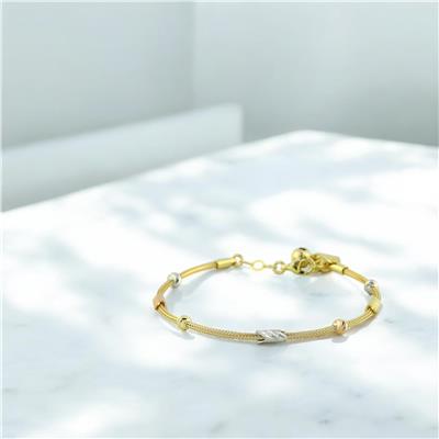 14 Ayar Altın Dorika Bileklik  -  F004586