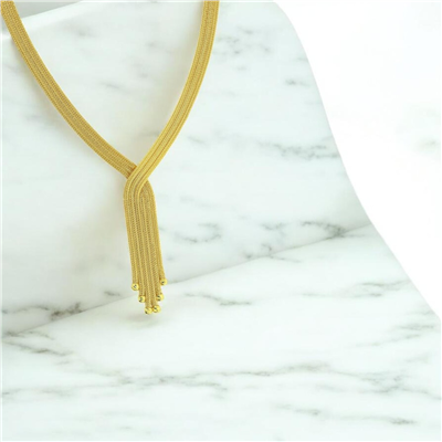 14 Ayar Altın Dorika Gerdanlık  -  0206342