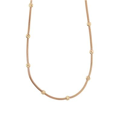 14 Ayar Altın Dorika Kolye  -  0195449