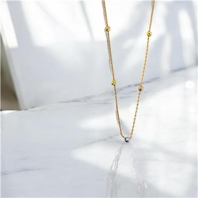 14 Ayar Altın Dorika Kolye  -  0204429