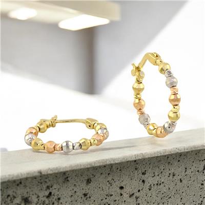 14 Ayar Altın Dorika Küpe  -  0188470