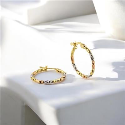 14 Ayar Altın Dorika Küpe  -  0188474