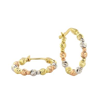 14 Ayar Altın Dorika Küpe  -  0188479