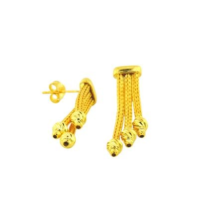 14 Ayar Altın Dorika Küpe  -  0194438