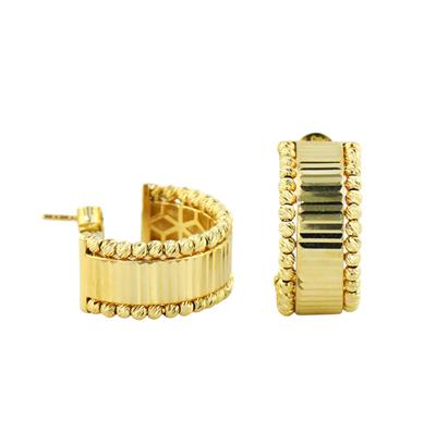 14 Ayar Altın Dorika Küpe  -  0198199