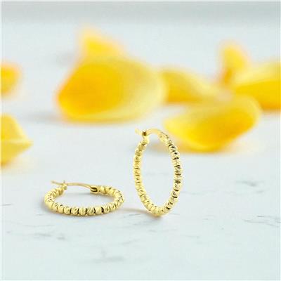 14 Ayar Altın Dorika Küpe  -  0199113