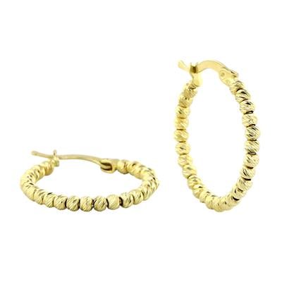 14 Ayar Altın Dorika Küpe  -  0199113