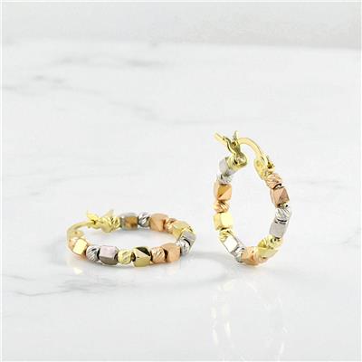 14 Ayar Altın Dorika Küpe  -  0199115