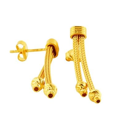 14 Ayar Altın Dorika Küpe  -  0202385