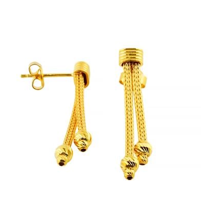 14 Ayar Altın Dorika Küpe  -  0202406