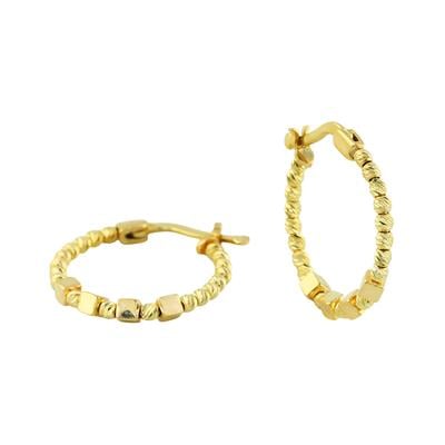 14 Ayar Altın Dorika Küpe  -  0204455