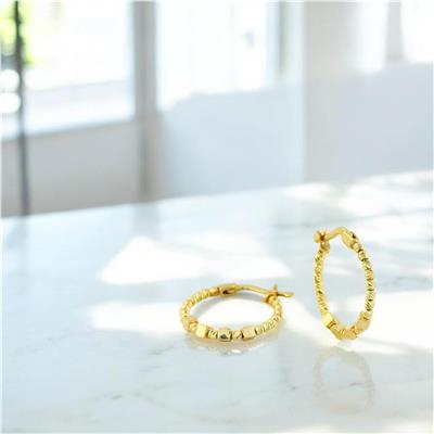 14 Ayar Altın Dorika Küpe  -  0204455