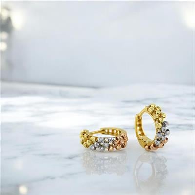 14 Ayar Altın Dorika Küpe  -  0204457