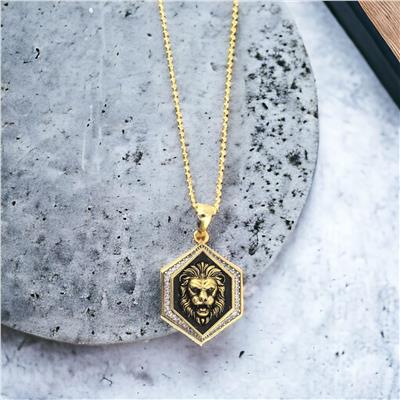 14 Ayar Altın Erkek Kolye  -  0182136