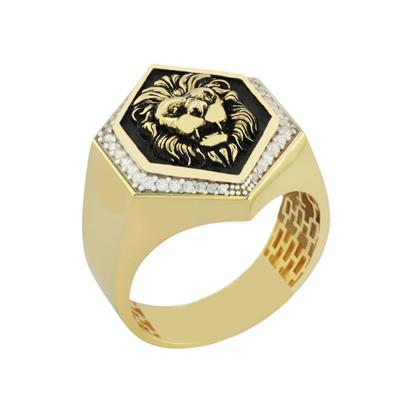 14 Ayar Altın Erkek Yüzük  -  0182110