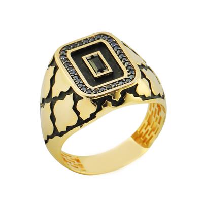 14 Ayar Altın Erkek Yüzük  -  0182142