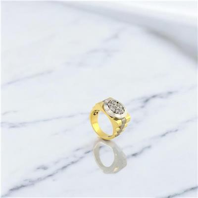 14 Ayar Altın Erkek Yüzük  -  0190609