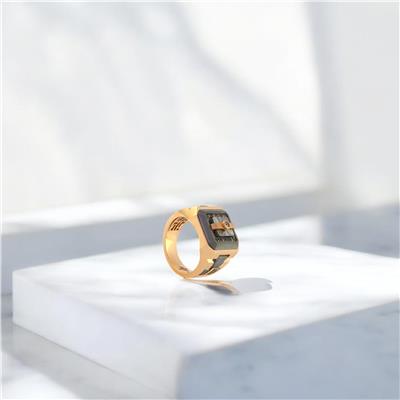 14 Ayar Altın Erkek Yüzük  -  0190613