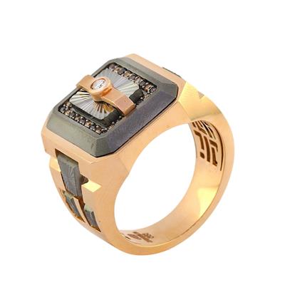 14 Ayar Altın Erkek Yüzük  -  0190613