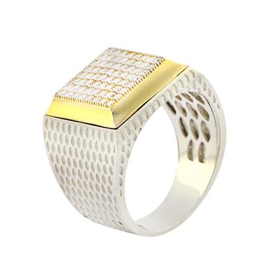 14 Ayar Altın Erkek Yüzük  -  0190615