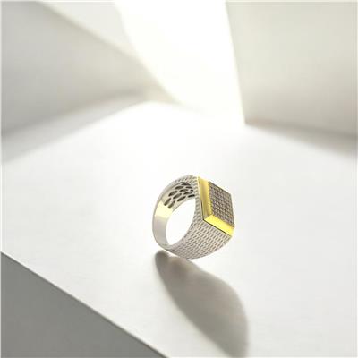 14 Ayar Altın Erkek Yüzük  -  0190615