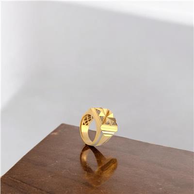 14 Ayar Altın Erkek Yüzük  -  0190619