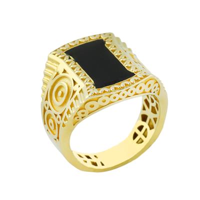 14 Ayar Altın Erkek Yüzük  -  0194768