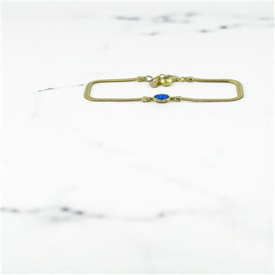 14 Ayar Altın Ezme Bileklik  -  0201024