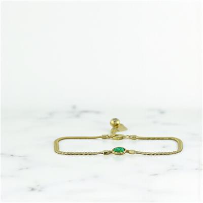 14 Ayar Altın Ezme Bileklik  -  0201025