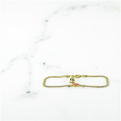 14 Ayar Altın Ezme Bileklik  -  0201027