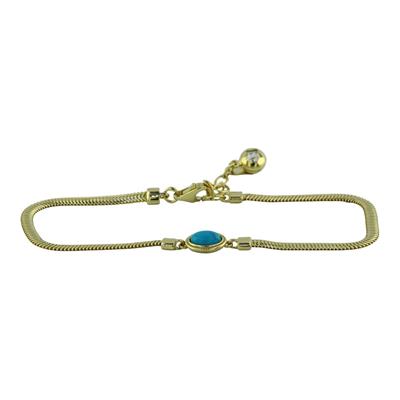 14 Ayar Altın Ezme Bileklik  -  0201032