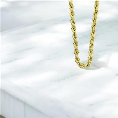 14 Ayar Altın Halat Kolye  -  0203687