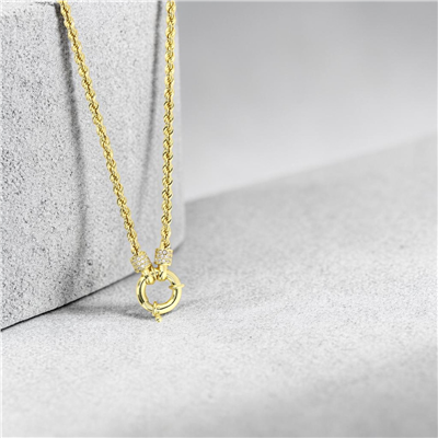 14 Ayar Altın Halat Zincir  -  0206509