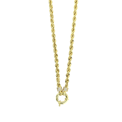 14 Ayar Altın Halat Zincir  -  0206510