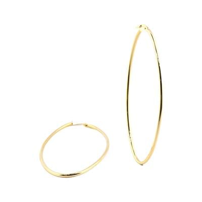 14 Ayar Altın Halka Küpe  -  0184544