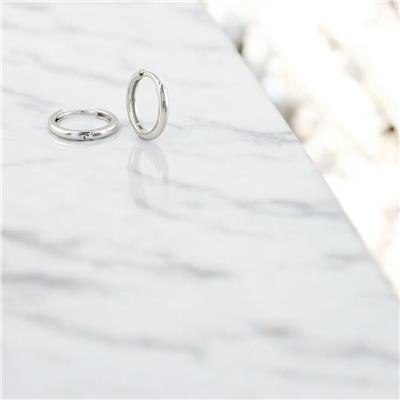 14 Ayar Altın Halka Küpe  -  0191185