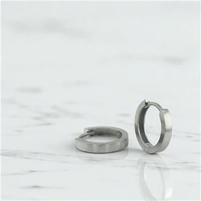 14 Ayar Altın Halka Küpe  -  0196762