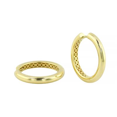 14 Ayar Altın Halka Küpe  -  0205182