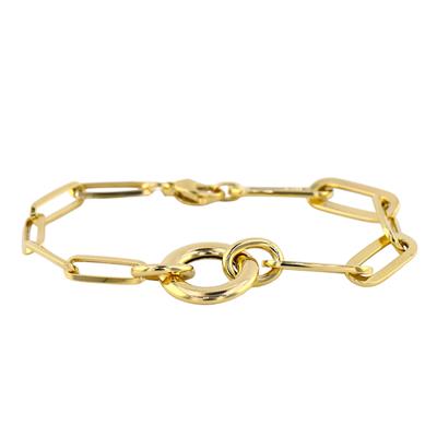 14 Ayar Altın Halloy Bileklik  -  0192583