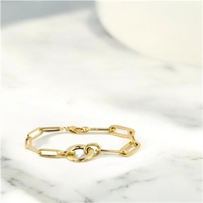 14 Ayar Altın Halloy Bileklik  -  0192583