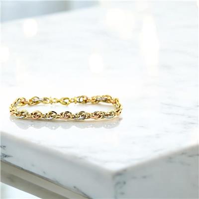 14 Ayar Altın Halloy Bileklik  -  0200895