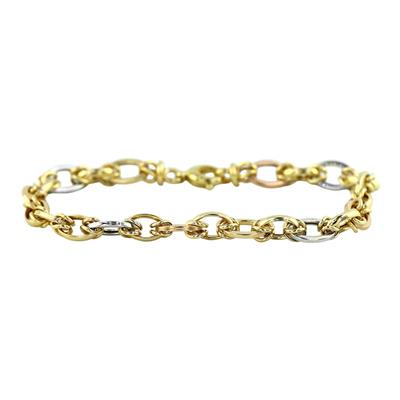 14 Ayar Altın Halloy Bileklik  -  0200910