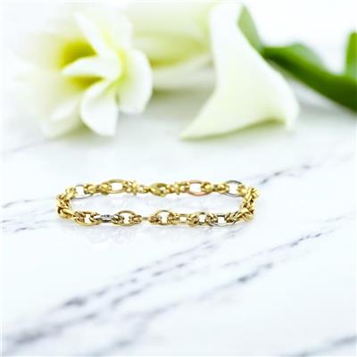 14 Ayar Altın Halloy Bileklik  -  0200910