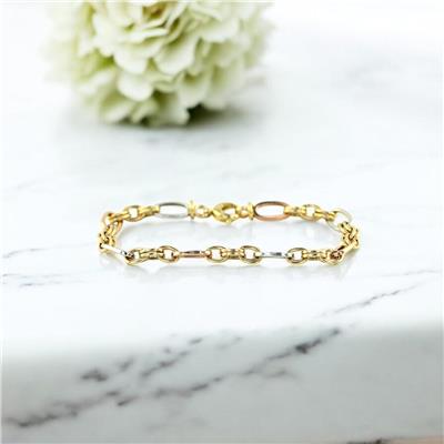 14 Ayar Altın Halloy Bileklik  -  0200942